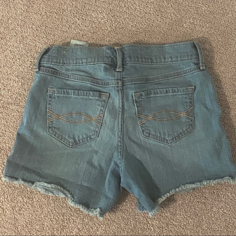 Abercrombie Kids Striped Midi Shorts - Picture 5 of 5